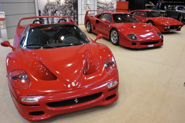 Techno Classica 2015 - Ferrari F50, Ferrari F40, Ferrari 288 GTO