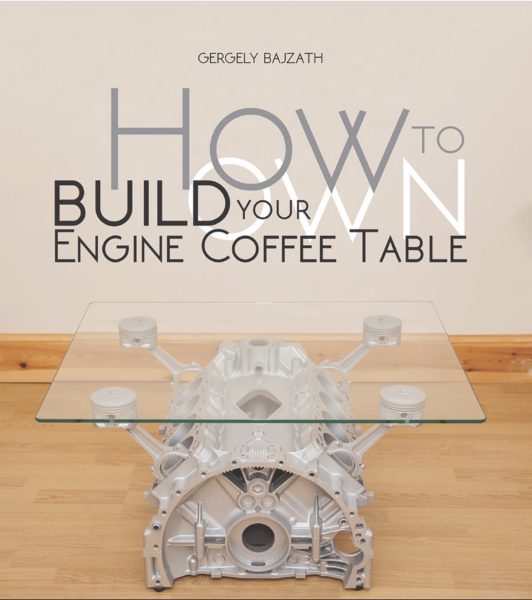 how to build your own engine coffee table