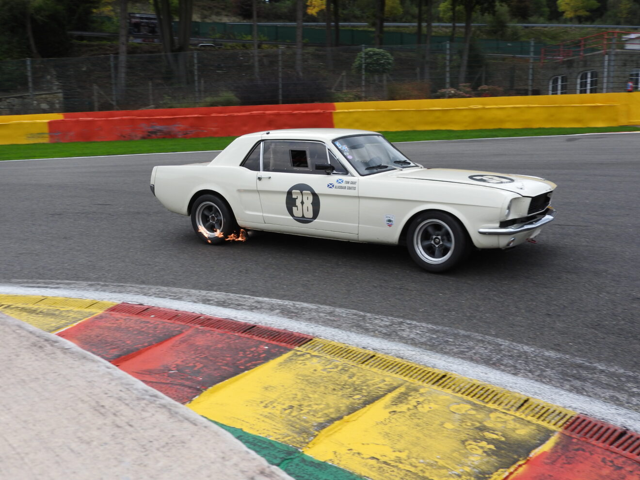 Spa Six Hours 2015 - Ford Mustang in La Source